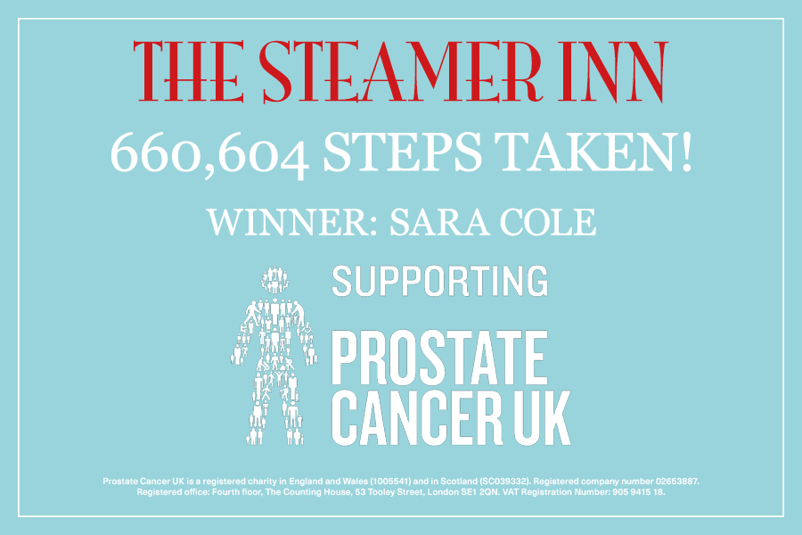 The Steamer Inn - March The Month 2024 Winner - Dairyman's Daughter - March The Month 2024 Winner - The Bargeman's Rest - March The Month 2024 Winner - Prostate Cancer UK